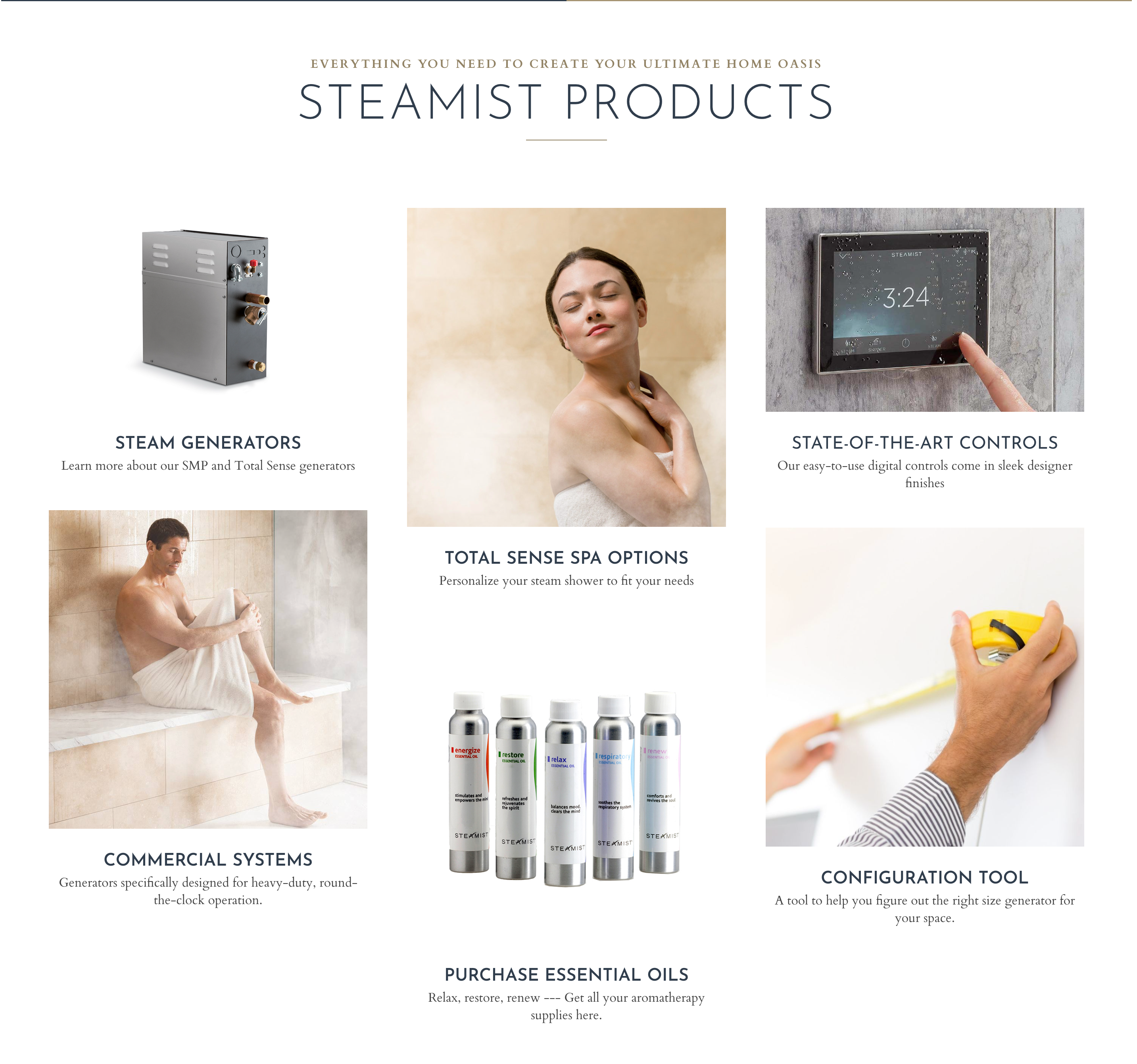 Steamist Products