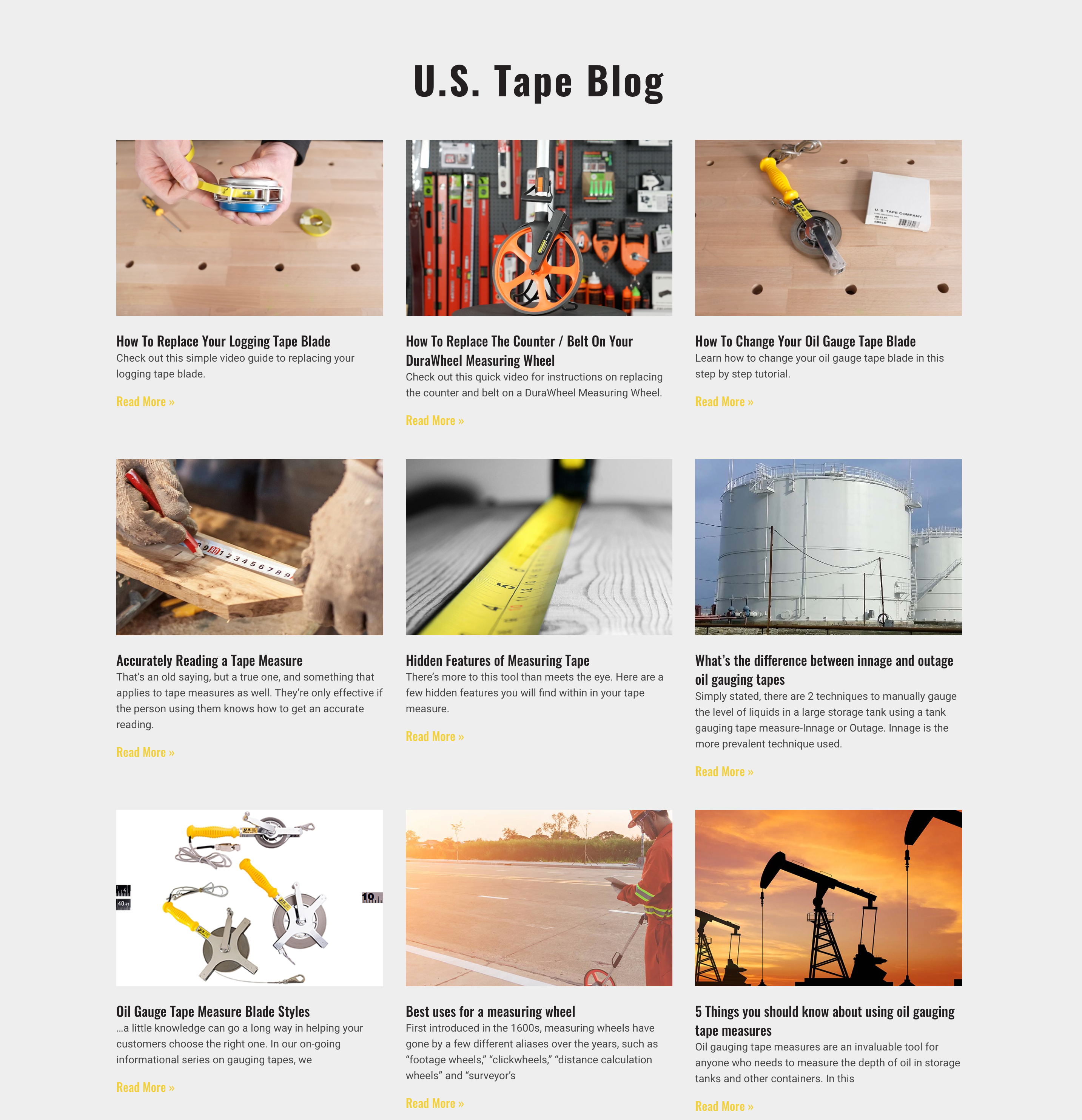 US Tape Blog